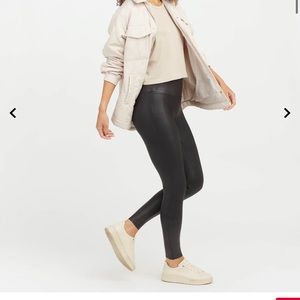 Spanx Faux Leather Leggings